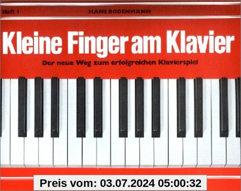 Kleine Finger am Klavier, H.1