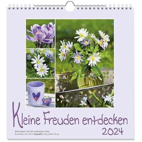 Kleine Freuden entdecken 2024: Bildcollagen mit Mut machenden Texten Kleine Freuden entdecken 2024: Bildcollagen mit Mut machenden Texten