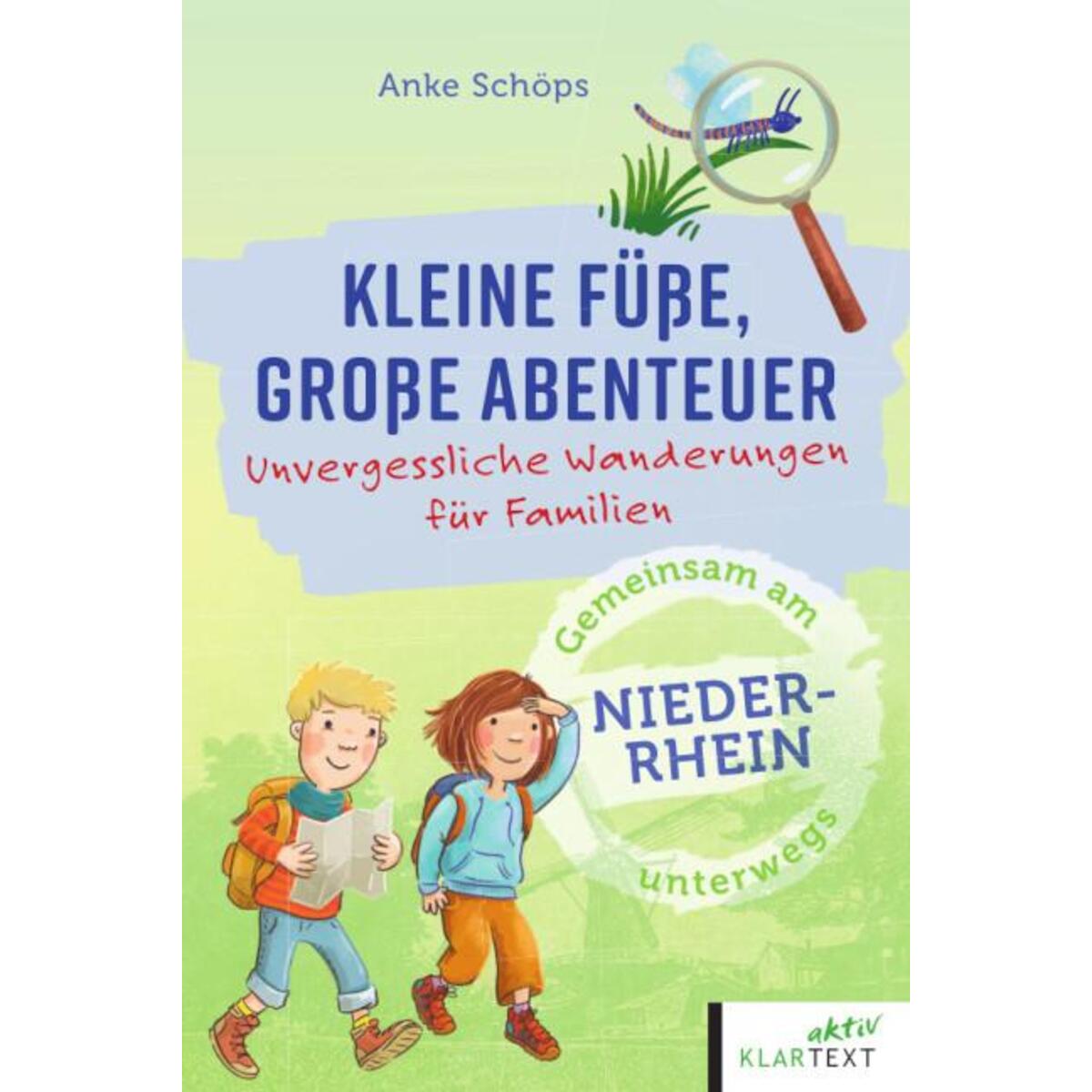 Kleine Füße, große Abenteuer am Niederrhein von Klartext Verlag