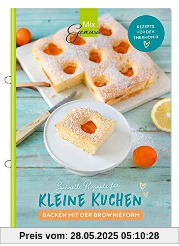 Kleine Kuchen: Backen mit dem Thermomix und der Brownieform Kleine Kuchen: Backen mit dem Thermomix und der Brownieform