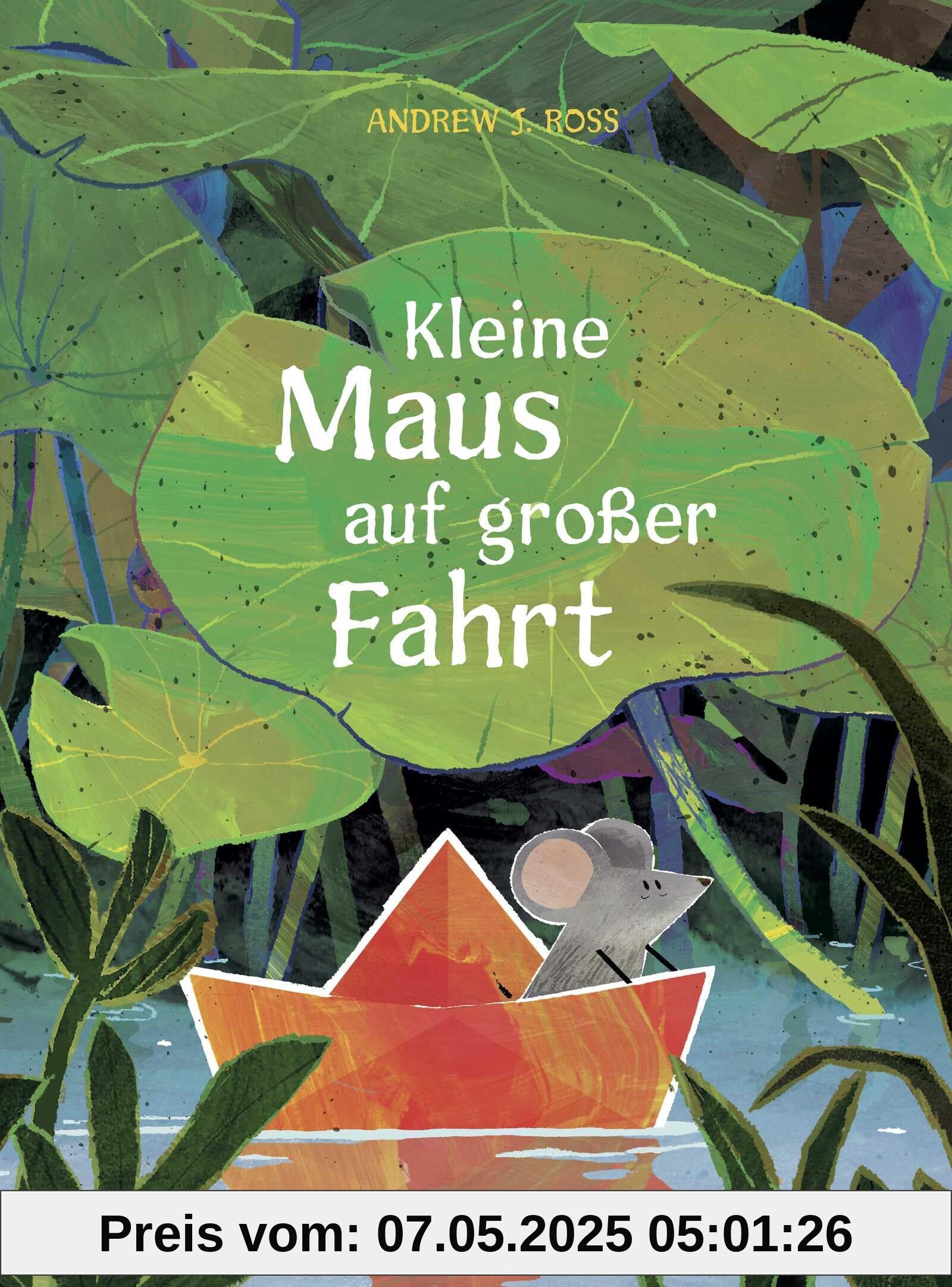 Kleine Maus auf großer Fahrt: Abenteuerliche Bilderbuchgeschichte zum Vorlesen für Kinder ab 4 Jahren