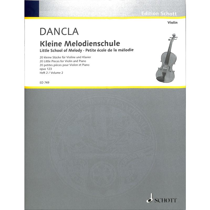 Kleine Melodien Schule 2 op 123 | 20 kleine Stücke Kleine Melodien Schule 2 op 123 | 20 kleine Stücke
