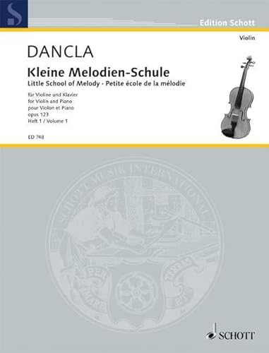 Kleine Melodien-Schule: 20 kleine Stücke. op. 123. Violine und Klavier. (Edition Schott)