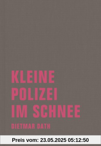 Kleine Polizei im Schnee