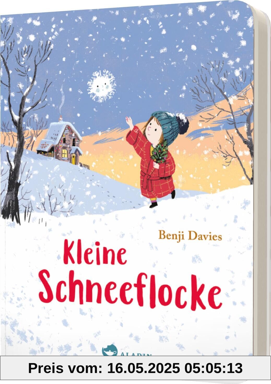 Kleine Schneeflocke: Süßes Pappbilderbuch zu Weihnachten