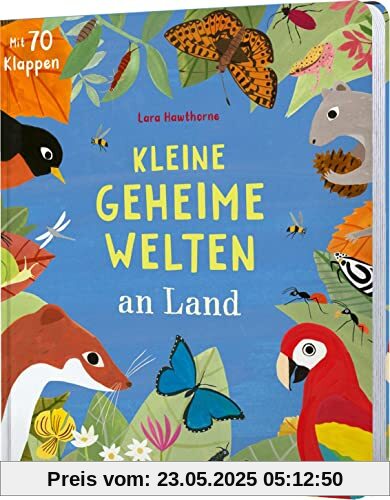Kleine geheime Welten an Land: Mit über 70 Klappen für junge Natur-Forscher*innen