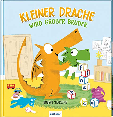 Kleiner Drache Finn: Kleiner Drache wird großer Bruder: Bilderbuch über Geschwister bekommen ab 3 Jahren von Esslinger in der Thienemann-Esslinger Verlag GmbH