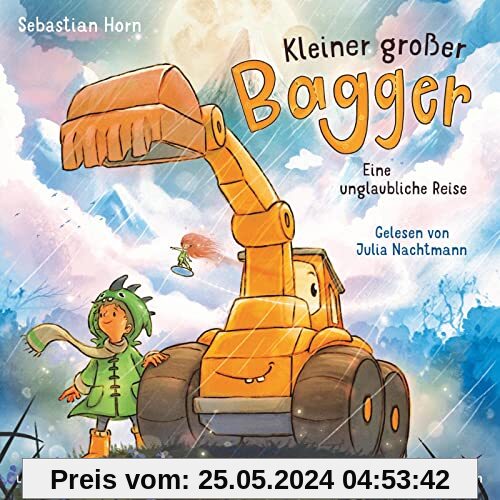 Kleiner großer Bagger - Eine unglaubliche Reise: Mit 10 Liedern von Sebastian Horn: 1 CD