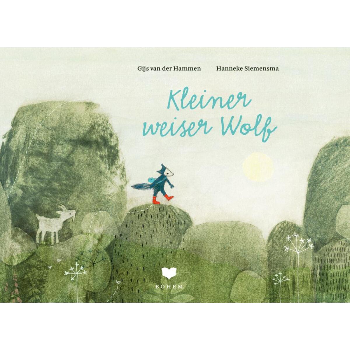 Kleiner weiser Wolf von Bohem Press Ag