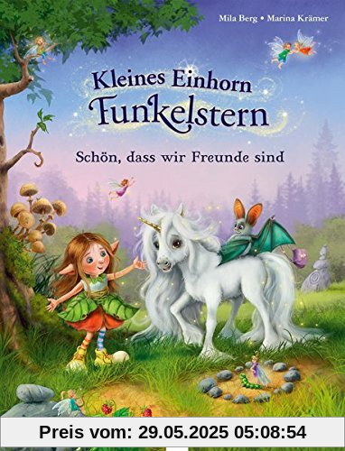 Kleines Einhorn Funkelstern: Schön, dass wir Freunde sind