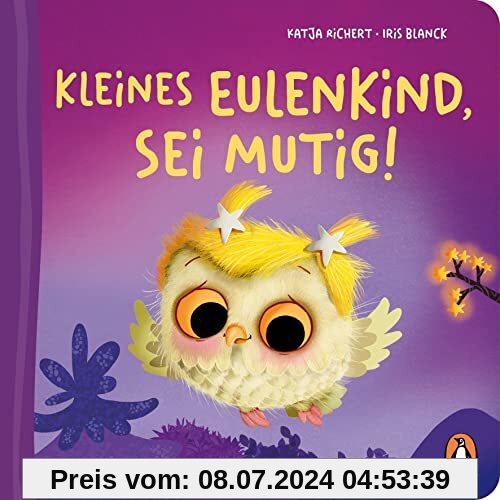 Kleines Eulenkind, sei mutig!: Pappbilderbuch mit Sonderausstattung für Kinder ab 2 Jahren (Die Fantasie-Babytier-Reihe, Band 4)