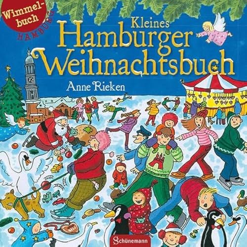 Kleines Hamburger Weihnachtsbuch: Wimmelbuch Hamburg