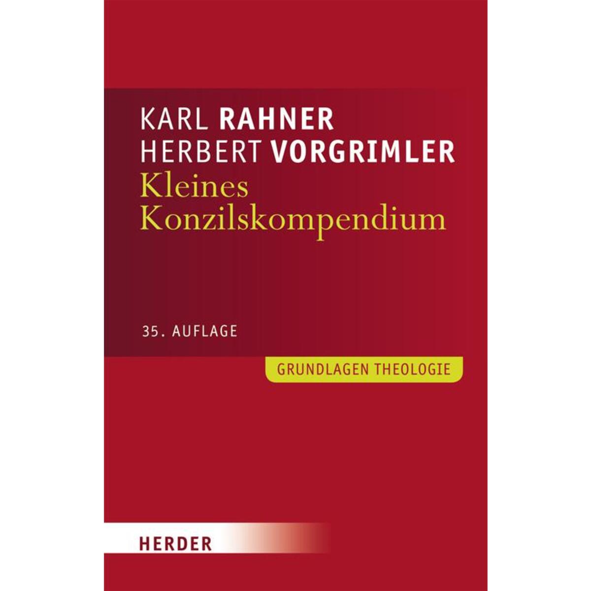 Kleines Konzilskompendium Kleines Konzilskompendium von Herder Verlag GmbH