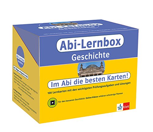 Klett Abi-Lernbox Geschichte: 100 Lernkarten mit den wichtigsten Prüfungsaufgaben und Lösungen Klett Abi-Lernbox Geschichte: 100 Lernkarten mit den wichtigsten Prüfungsaufgaben und Lösungen von Klett Lerntraining