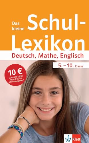 Klett Das kleine Schul-Lexikon Deutsch, Mathe, Englisch 5.-10. Klasse: Alle wichtigen Themen von A bis Z in Deutsch, Mathematik und Englisch zum ... in Deutsch, Mathematik und Englisch vermeiden von Klett Lerntraining