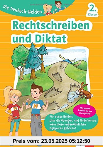 Klett Die Deutsch-Helden Diktat und Rechtschreibung 2. Klasse: Grundschule