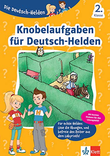 Klett Knobelaufgaben für Deutsch-Helden 2. Klasse: Deutsch in der Grundschule mit Stickern (Die Deutsch-Helden) Klett Knobelaufgaben für Deutsch-Helden 2. Klasse: Deutsch in der Grundschule mit Stickern (Die Deutsch-Helden)