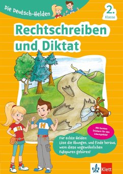 Die Deutsch-Helden Rechtschreiben und Diktat 2. Klasse von Klett Lerntraining
