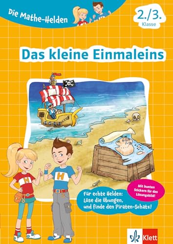Klett Die Mathe-Helden Das kleine Einmaleins 2./3. Klasse: Mathematik Grundschule mit Stickern von Klett Lerntraining
