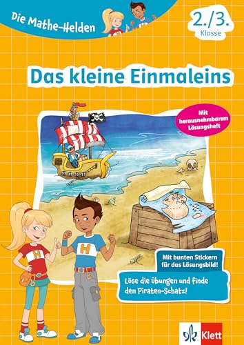 Klett Die Mathe-Helden Das kleine Einmaleins 2./3. Klasse: Mathematik Grundschule mit Stickern