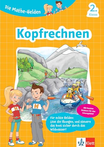 Klett Die Mathe-Helden Kopfrechnen 2. Klasse: Grundschule Mathematik mit Stickern