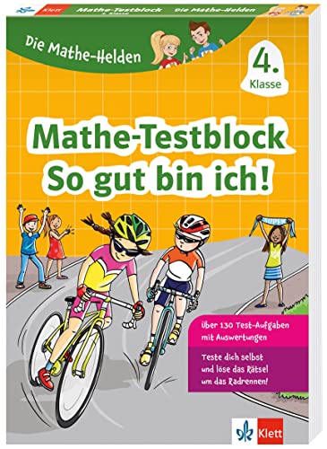 Klett Die Mathe-Helden Mathe-Testblock 4. Klasse: Mit Punktesystem wie in der Schule für Tests, Klassenarbeiten, Lernzielkontrollen und Schulaufgaben Klett Die Mathe-Helden Mathe-Testblock 4. Klasse: Mit Punktesystem wie in der Schule für Tests, Klassenarbeiten, Lernzielkontrollen und Schulaufgaben von Klett Lerntraining