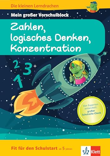 Klett Fit für den Schulstart: Mein großer Vorschulblock Zahlen, logisches Denken, Konzentration für die Vorschule ab 5 Jahren (Die kleinen Lerndrachen) Klett Fit für den Schulstart: Mein großer Vorschulblock Zahlen, logisches Denken, Konzentration für die Vorschule ab 5 Jahren (Die kleinen Lerndrachen)