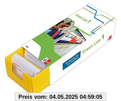 Klett Green Line 1 Bayern Klasse 5 - Vokabel-Lernbox zum Schulbuch: Englisch passend zum Lehrwerk üben