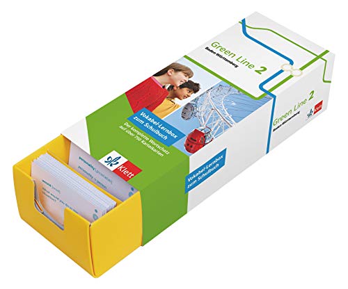 Klett Green Line 2 Baden-Württemberg Klasse 6 - Vokabel-Lernbox zum Schulbuch: Englisch passend zum Lehrwerk üben