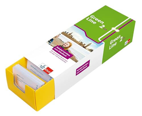 Klett Green Line 2 G9 (Ausgabe ab 2019) Klasse 6 Vokabel-Lernbox zum Schulbuch: Englisch passend zum Lehrwerk üben