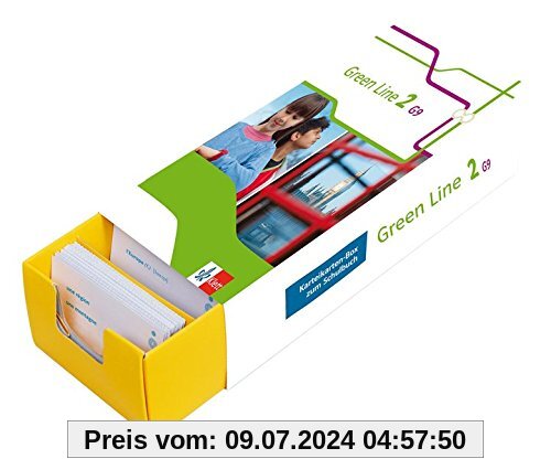 Klett Green Line 2 G9 Klasse 6 - Vokabel-Lernbox zum Schulbuch: Englisch passend zum Lehrwerk üben