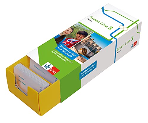 Klett Green Line 3 Bayern Klasse 7 Vokabel-Lernbox zum Schulbuch: Englisch passend zum Lehrwerk üben