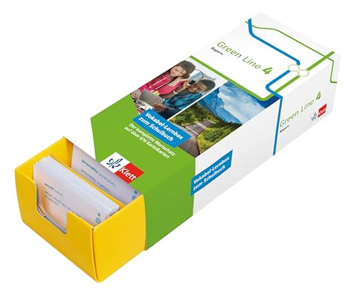 Klett Green Line 4 Bayern Klasse 8 Vokabel-Lernbox zum Schulbuch: Englisch passend zum Lehrwerk üben (Green Line. Ausgabe für Bayern ab 2017) Klett Green Line 4 Bayern Klasse 8 Vokabel-Lernbox zum Schulbuch: Englisch passend zum Lehrwerk üben (Green Line. Ausgabe für Bayern ab 2017)