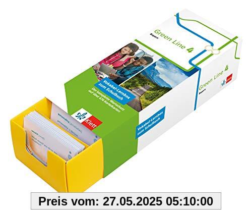 Klett Green Line 4 Bayern Klasse 8 Vokabel-Lernbox zum Schulbuch: Englisch passend zum Lehrwerk üben