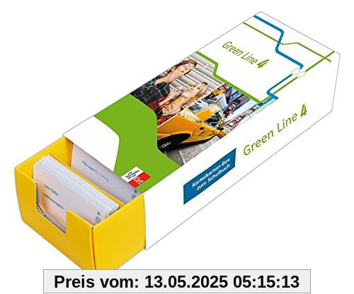 Klett Green Line 4 G8 Klasse 8 - Vokabel-Lernbox zum Schulbuch: Englisch passend zum Lehrwerk üben