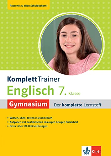 Klett KomplettTrainer Gymnasium Englisch 7. Klasse: Der komplette Lernstoff mit über 100 Online-Übungen und Audio-Dateien zum Download