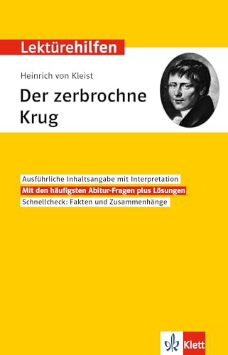Klett Lektürehilfen Heinrich von Kleist, Der zerbrochne Krug: Interpretationshilfe für Oberstufe und Abitur von Klett Lerntraining