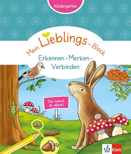 Klett Mein Lieblings-Block Erkennen, Merken, Verbinden: Kindergarten ab 3 Jahre