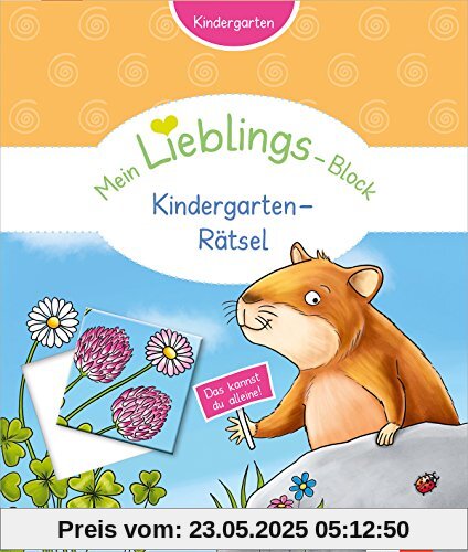 Klett Mein Lieblings-Block Kindergarten-Rätsel - Kindergarten ab 3 Jahren. Das kannst du alleine!