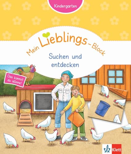 Klett Mein Lieblings-Block Suchen und entdecken: Kindergarten ab 3 Jahre