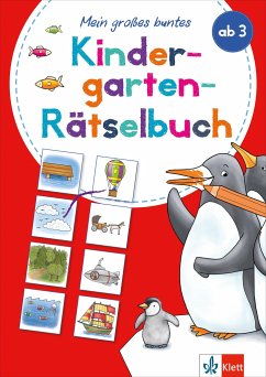 Klett Mein großes buntes Kindergarten-Rätselbuch von Klett Lerntraining