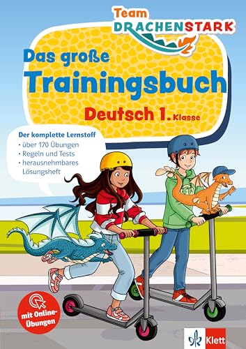 Klett Team Drachenstark: Das große Trainingsbuch Deutsch 1. Klasse von Klett Lerntraining