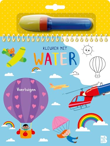 Kleuren met water Voertuigen (Kleuren met water, 1) von Ballon Kids
