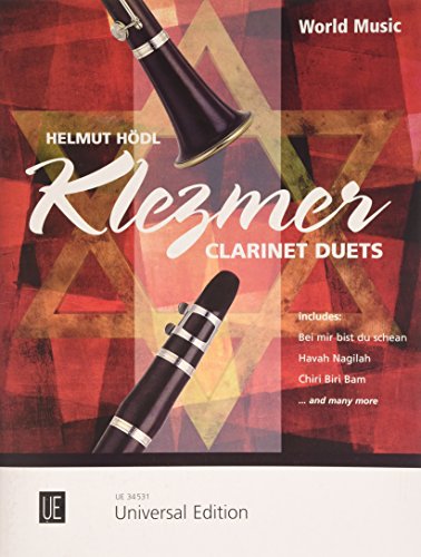 Klezmer Clarinet Duets: für 2 Klarinetten. Spielpartitur. von Universal Edition AG