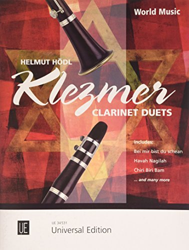 Klezmer Clarinet Duets: für 2 Klarinetten. Spielpartitur.