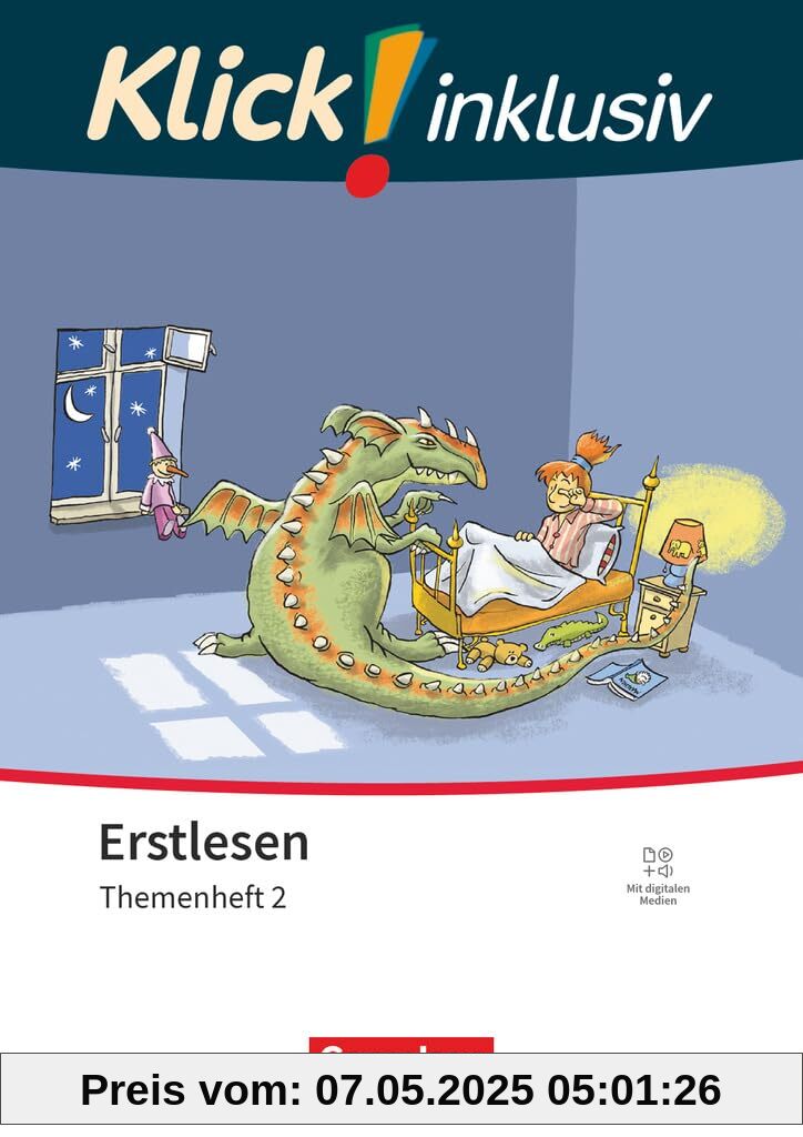 Klick! Erstlesen - Grundschule/Förderschule - Klick! inklusiv: Themenhefte für Lernende mit Förderbedarf - 1.-4. Schuljahr: Themenheft 2