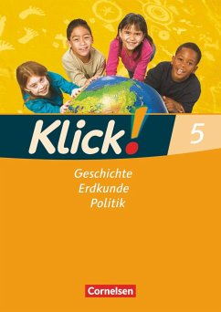 Klick! Geschichte, Erdkunde, Politik. 5. Schuljahr. Arbeitsheft. Westliche Bundesländer von Cornelsen Verlag