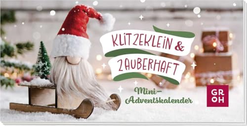 Klitzeklein & zauberhaft: Mini-Adventskalender | 24 weihnachtliche Wünsche im Hosentaschenformat, ideales Advents- und Wichtelgeschenk oder für selbst gemachte Adventskalender Klitzeklein & zauberhaft: Mini-Adventskalender | 24 weihnachtliche Wünsche im Hosentaschenformat, ideales Advents- und Wichtelgeschenk oder für selbst gemachte Adventskalender von Groh