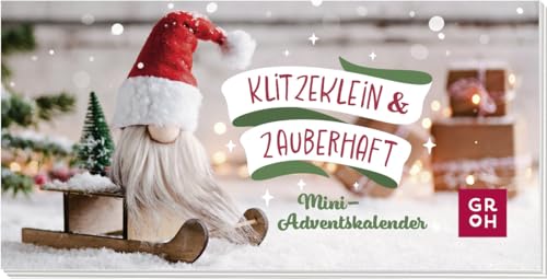 Klitzeklein & zauberhaft: Mini-Adventskalender | 24 weihnachtliche Wünsche im Hosentaschenformat, ideales Advents- und Wichtelgeschenk oder für selbst gemachte Adventskalender Klitzeklein & zauberhaft: Mini-Adventskalender | 24 weihnachtliche Wünsche im Hosentaschenformat, ideales Advents- und Wichtelgeschenk oder für selbst gemachte Adventskalender