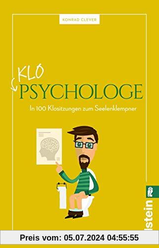 Klo-Psychologe: In 100 Sitzungen zum Seelenklempner